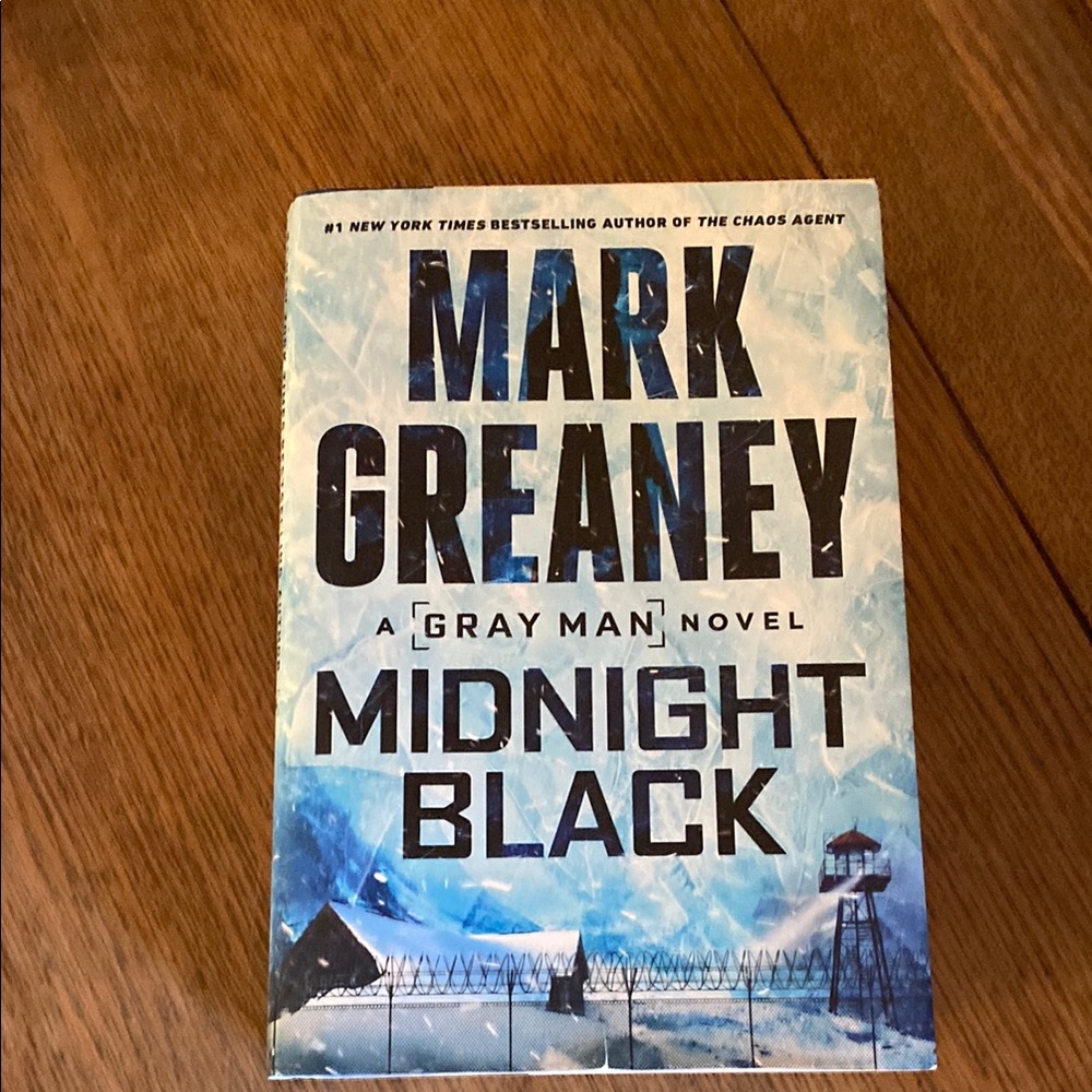 Midnight Black a gray man novel by Mark Greaney hardback book - Picture 1 of 6